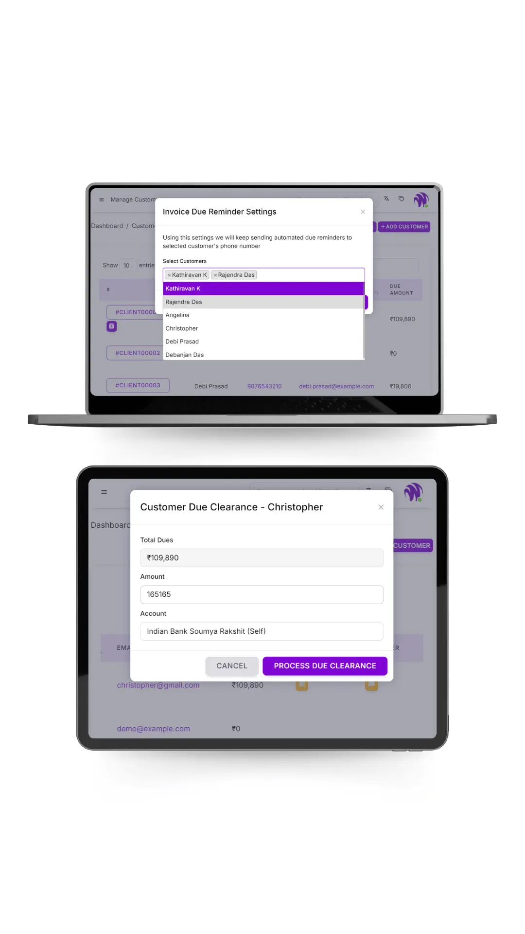 Automated payment collection and reconciliation